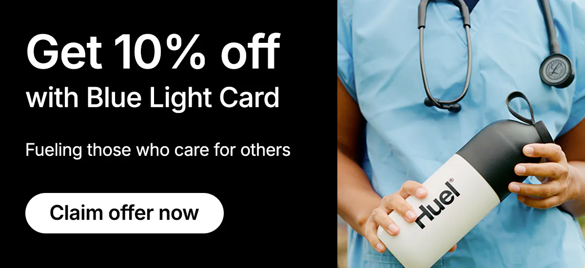 Get 10% off with Blue Light Card
