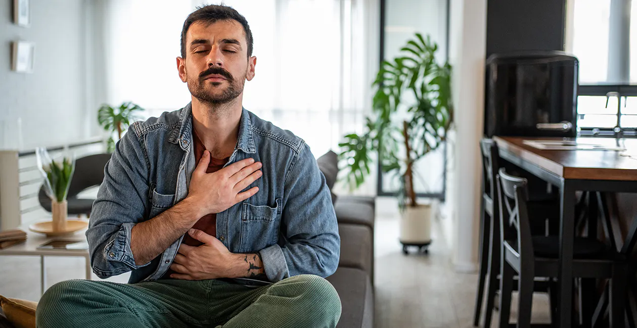 Box breathing: Reduce stress in 2 minutes