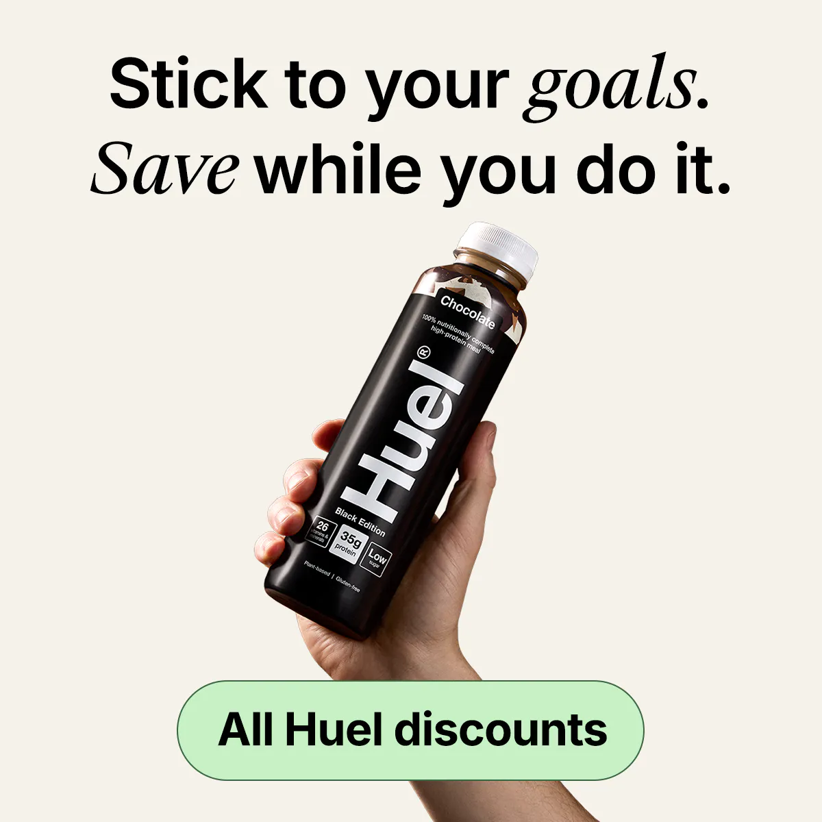 Stick to your goals, save while you do it
