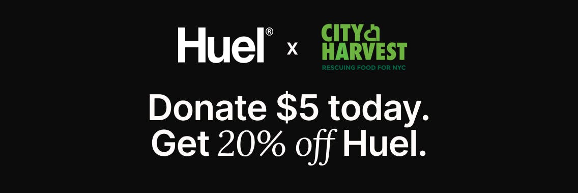 Huel x City Harvest