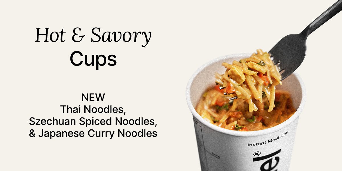 on-the-go Hot & Savory Cups