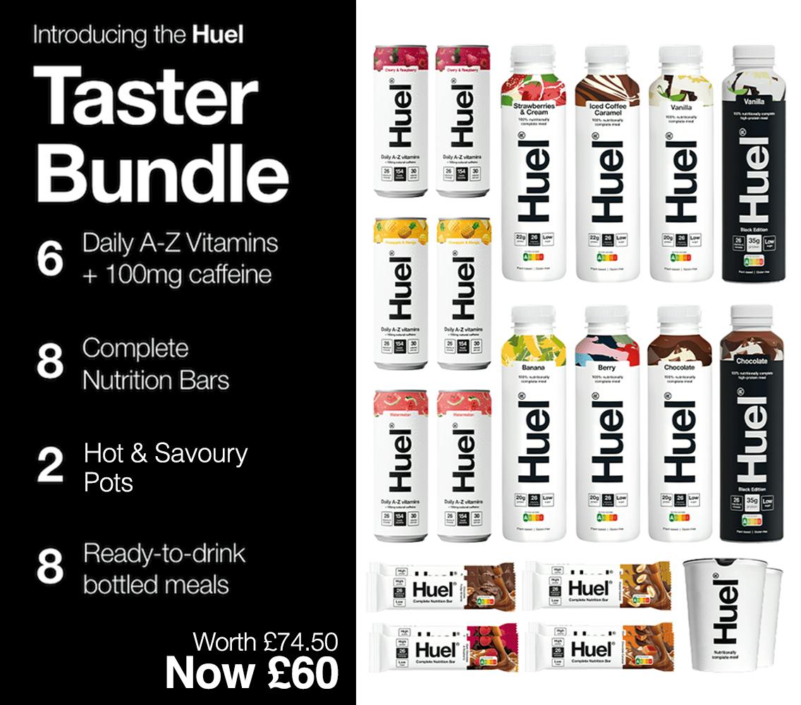 Introducing Huel Taster Bundle 