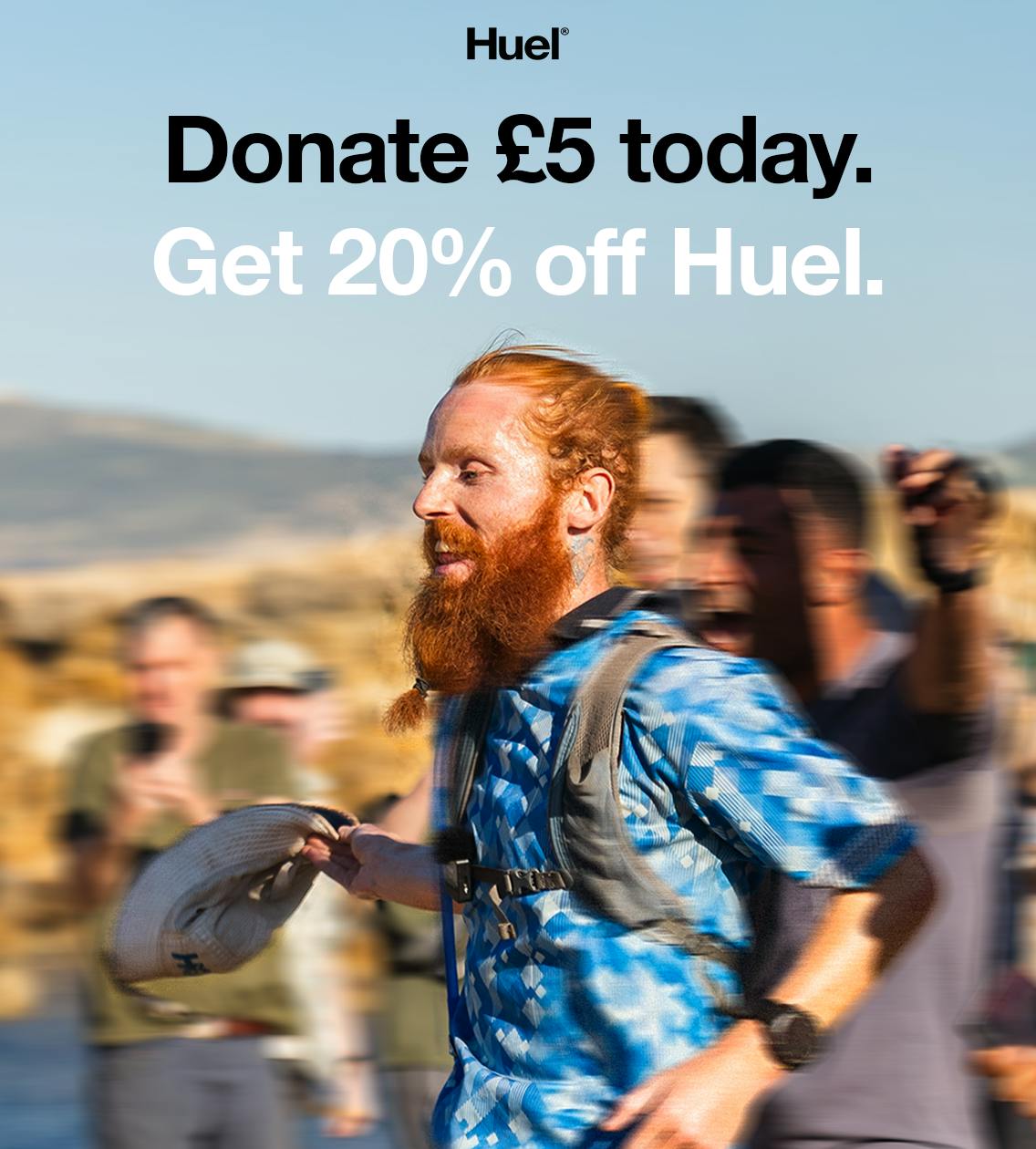 Donate £5. Get 20% off. 