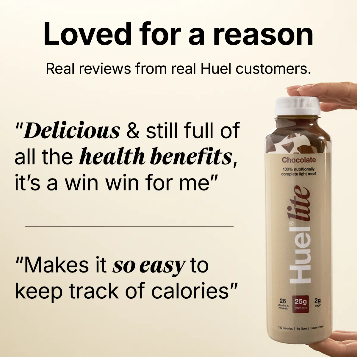 Loved for a reason. "Delicious and still full of all the health benefits, its a win win" "Makes it so easy to keep track of calories"