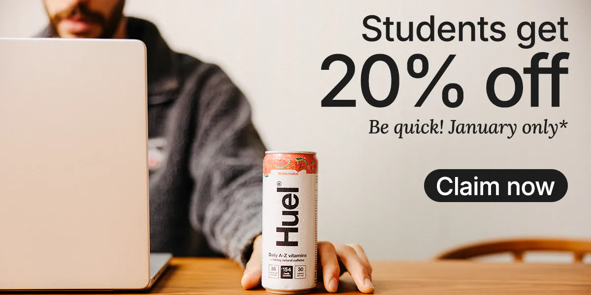 Students get 20% off*
