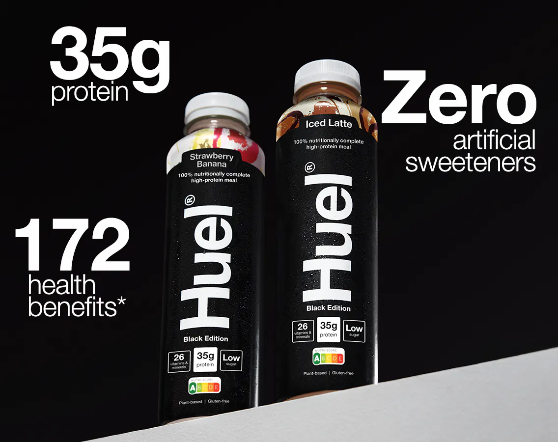 35g protein, 172 health benefits, zero artificial sweeteners.