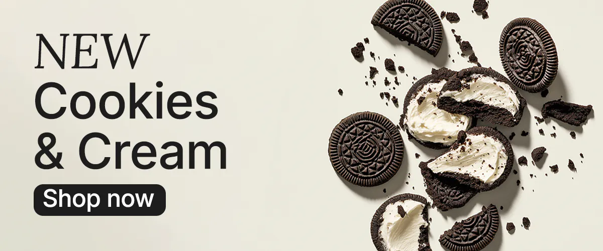 NEW Cookies & Cream 