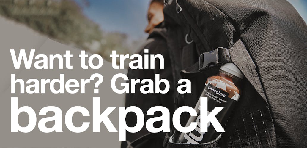 Want to train harder? Grab a backpack