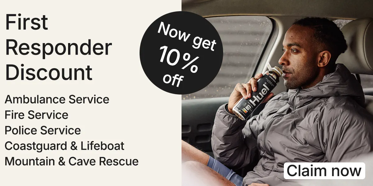 First Responder Discount. Now get 10% off