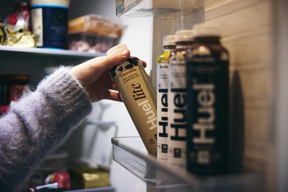 Ready-to-drink in fridge
