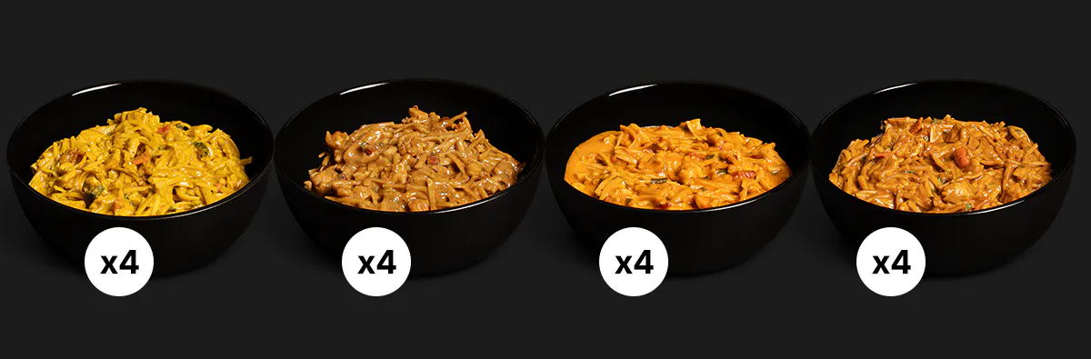 Big flavour, 4 ways. 