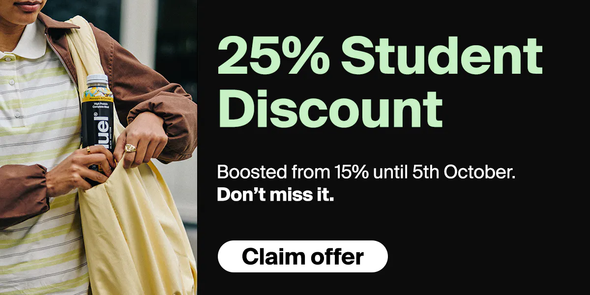 25% student discount. Limited time only.