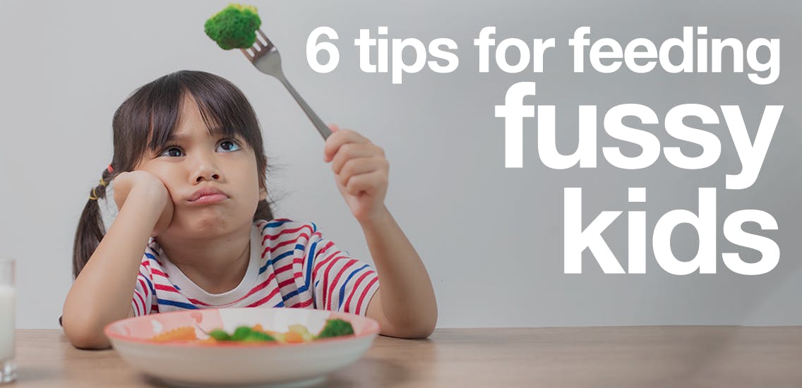 Tips for feeding fussy kids